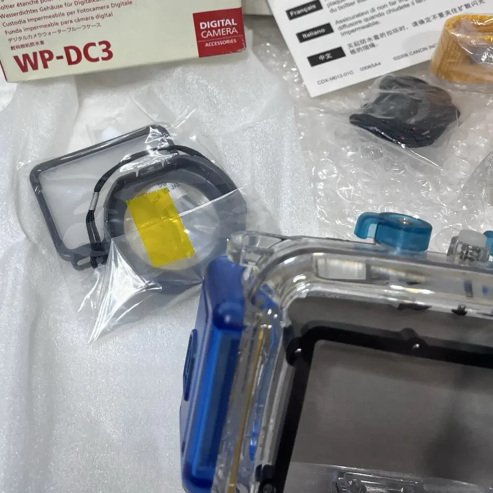 Genuine Canon WP-DC3 Digital Camera WaterProof Case 40M/130ft New In Box